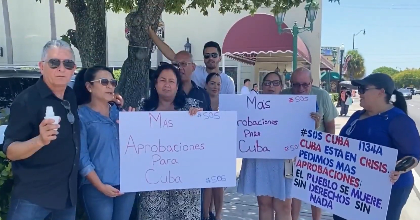 Patrocinadores cubanos en Miami piden acelerar el proceso de casos de parole humanitario (video)